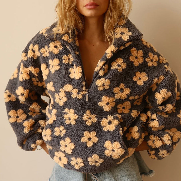 Daisy™ | Trui met bloemenpatroon