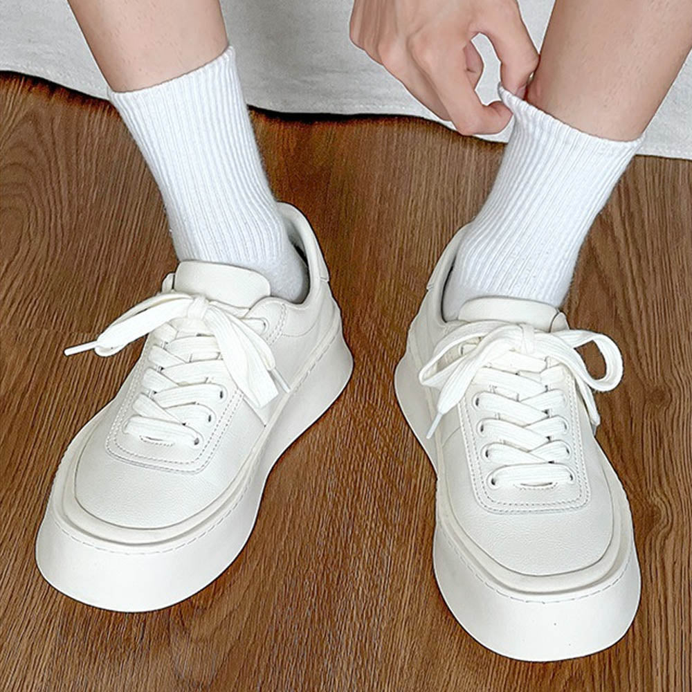 Leren Witte Sneakers voor heren