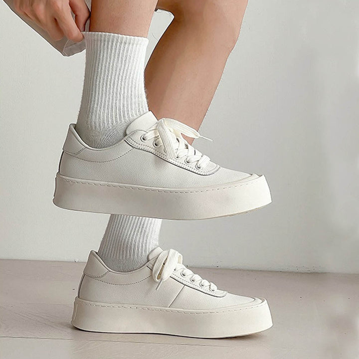 Leren Witte Sneakers voor heren