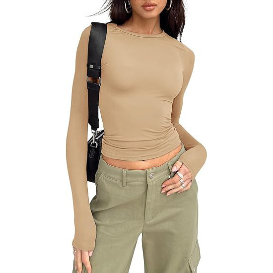 Jill - Casual Lange Mouwen Ronde Hals Top