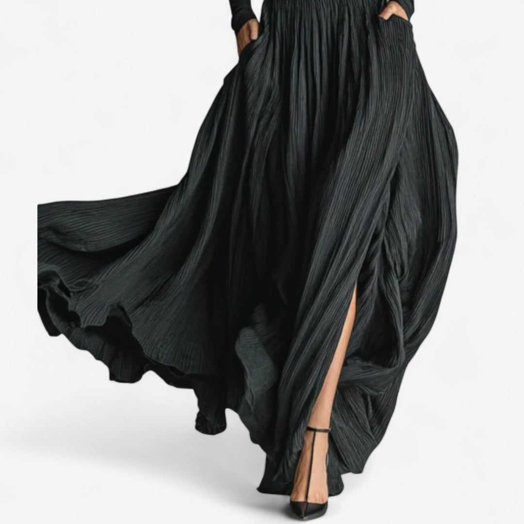 Raquel | Maxijurk met hoge taille