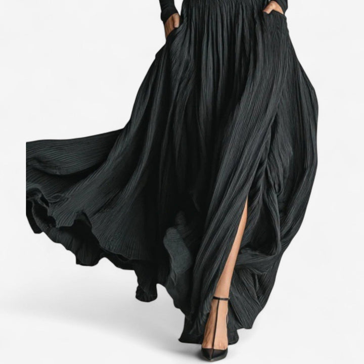 Raquel | Maxijurk met hoge taille