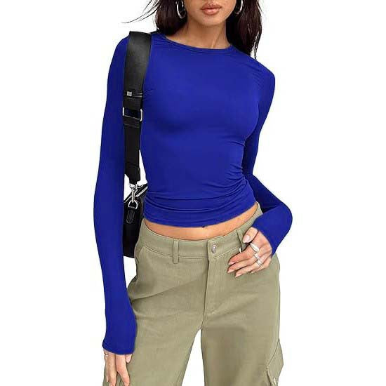 Jill - Casual Lange Mouwen Ronde Hals Top