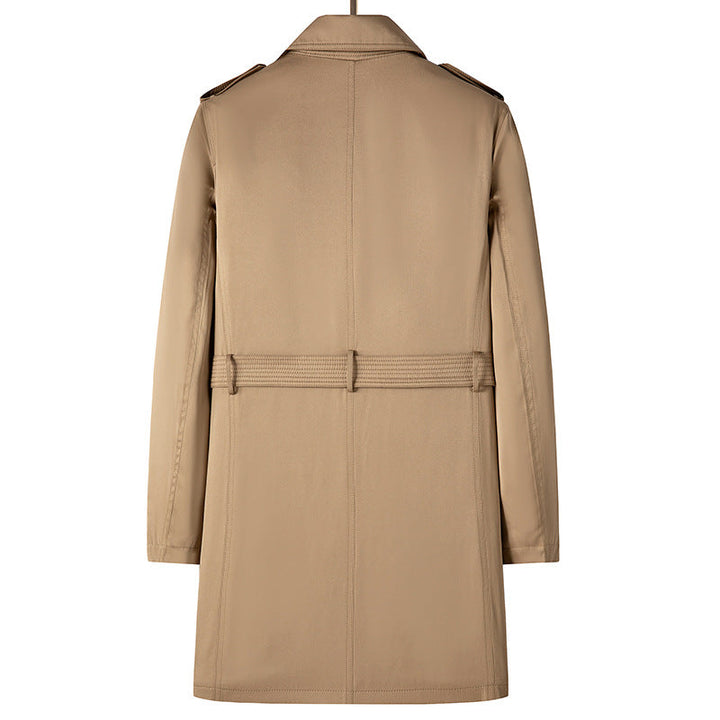 Premium Lange Trenchcoat voor heren