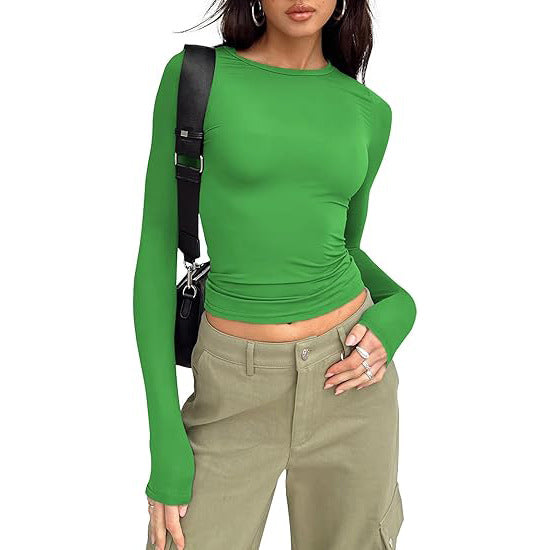 Jill - Casual Lange Mouwen Ronde Hals Top