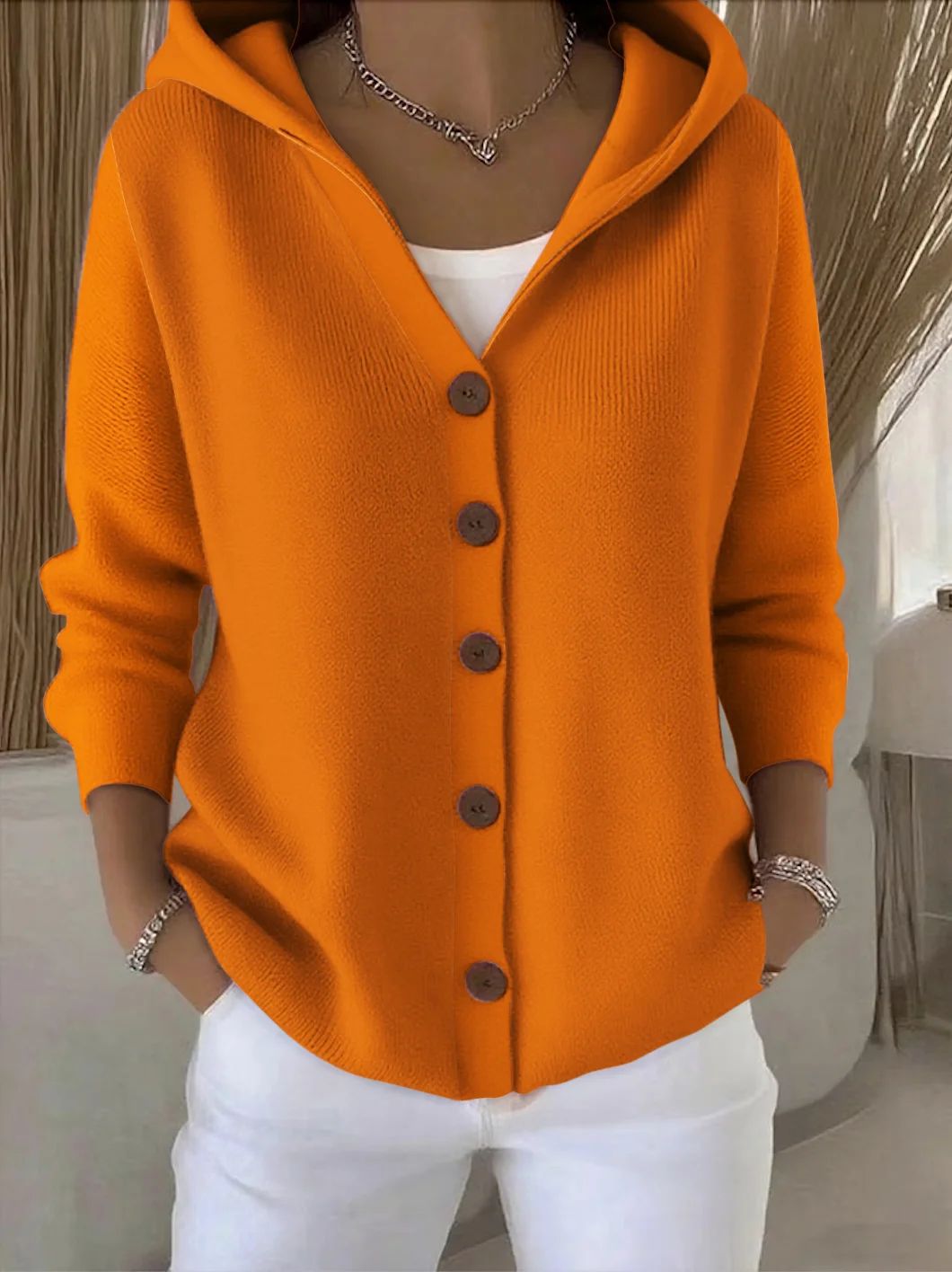 Rosetta | Vest met capuchon