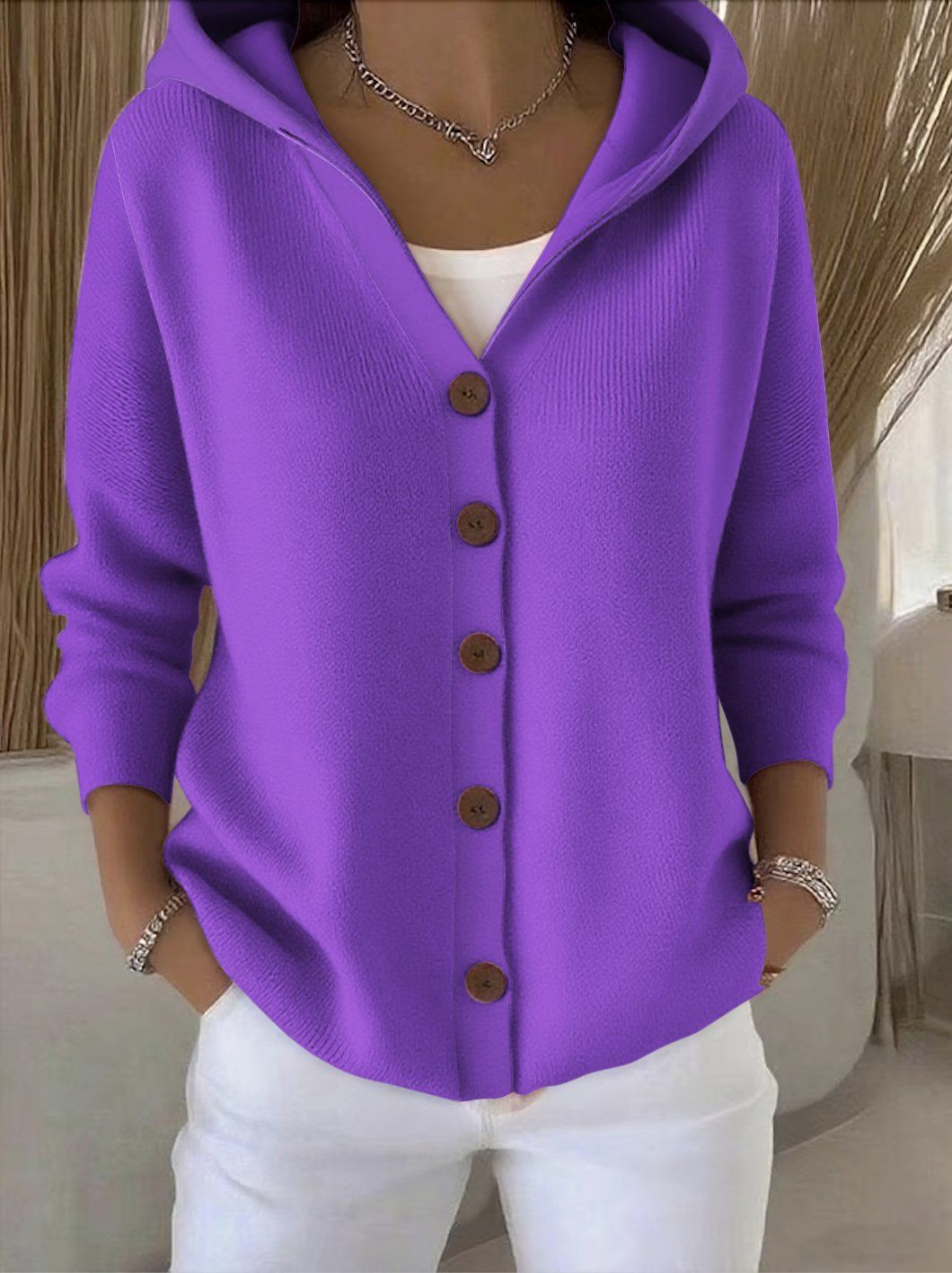 Rosetta | Vest met capuchon