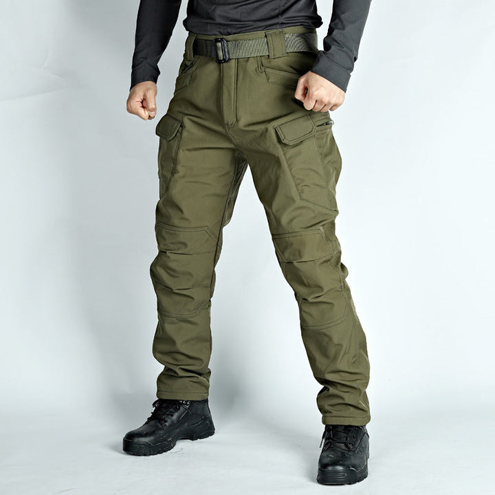 Tactische Softshell Outdoor Broek voor Heren met Fleece Voering