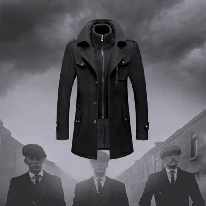 Van Laarhoven® | Stijlvolle Peaky Blinders Winterjas