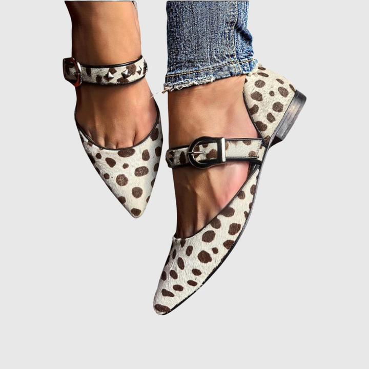 Emery - Mary Janes met sierknopjes