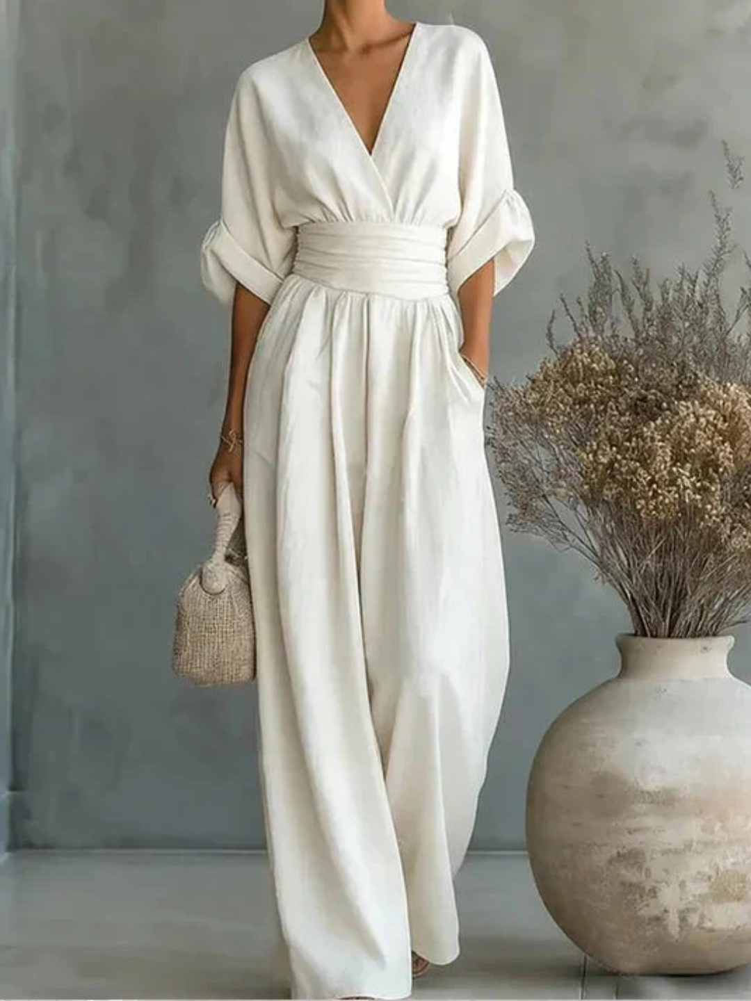 Grace | Jumpsuit met overslag
