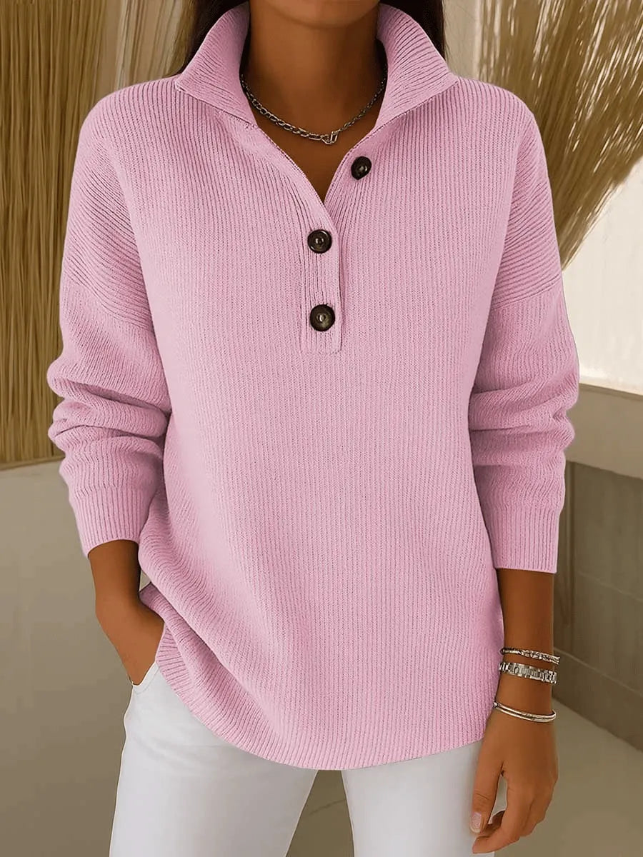 Florence™ | V-Hals Polo Sweater