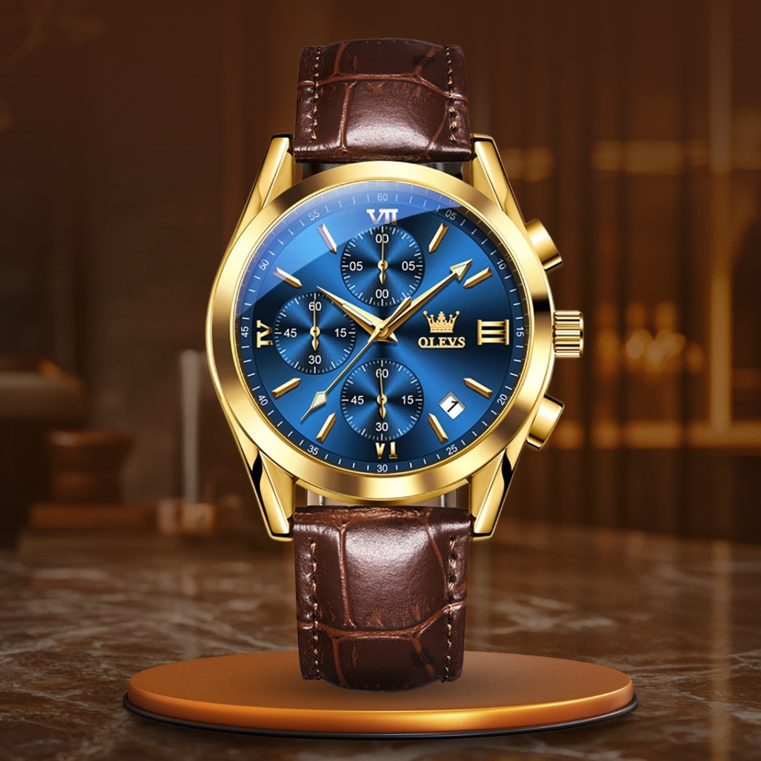 Luxe Luminous Chronograaf Horloge