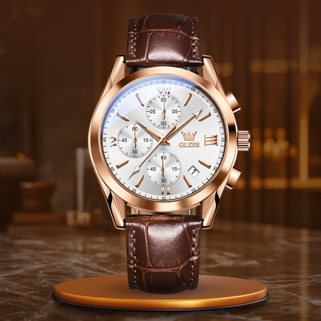 Luxe Luminous Chronograaf Horloge