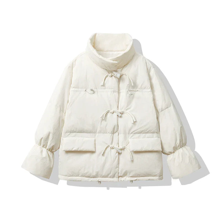 Vittoria | Witte vintage parka-jas voor dames