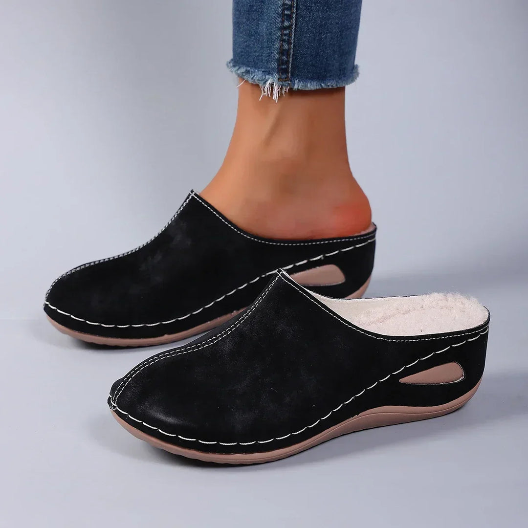 Élise™ | Warme orthopedische pantoffels voor dagelijks comfort