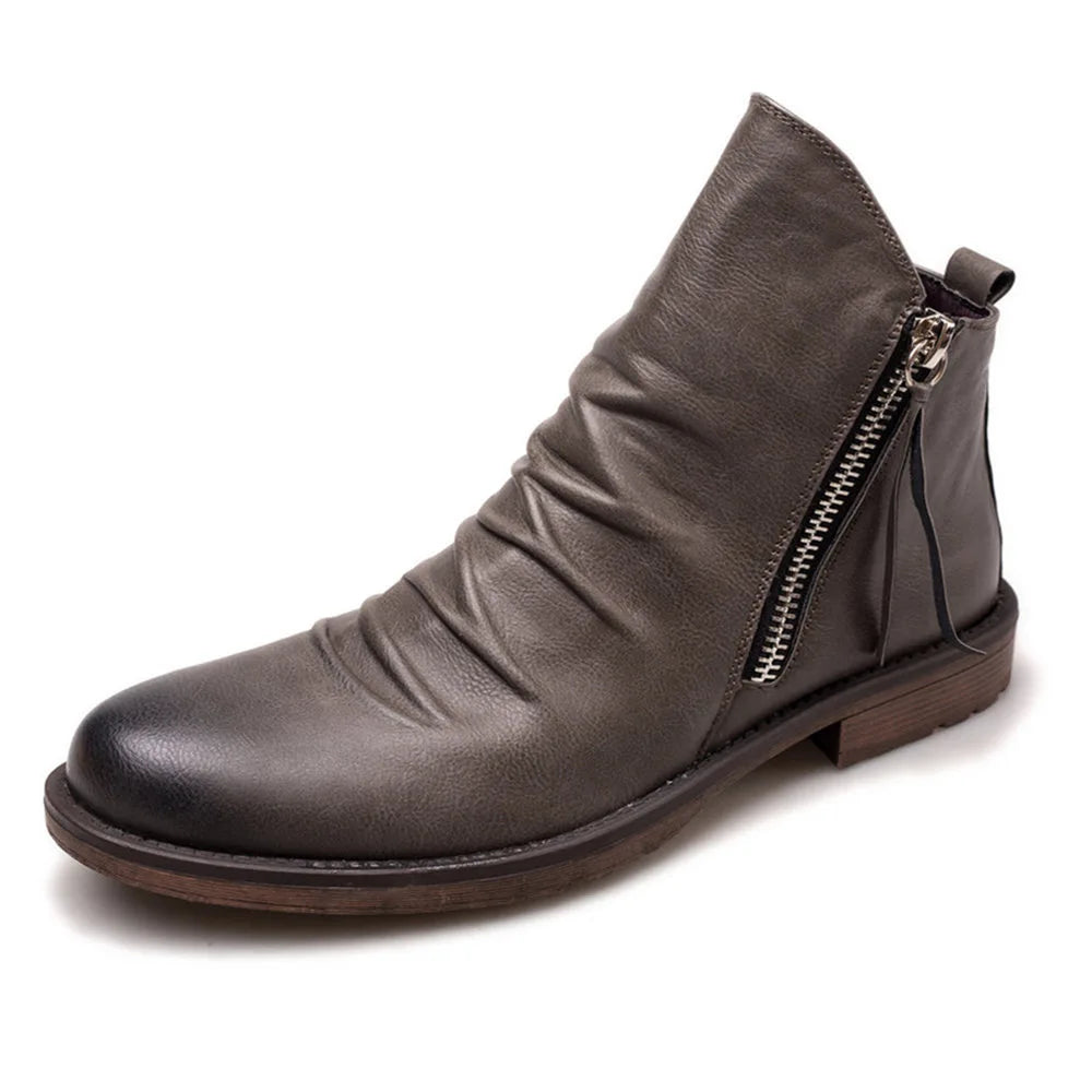 Davis™ | Lederen Chelsea Boots