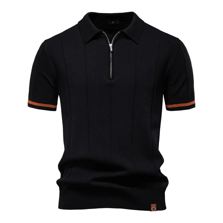 Van Laarhoven™ | Heren Polo Shirt Met Rits