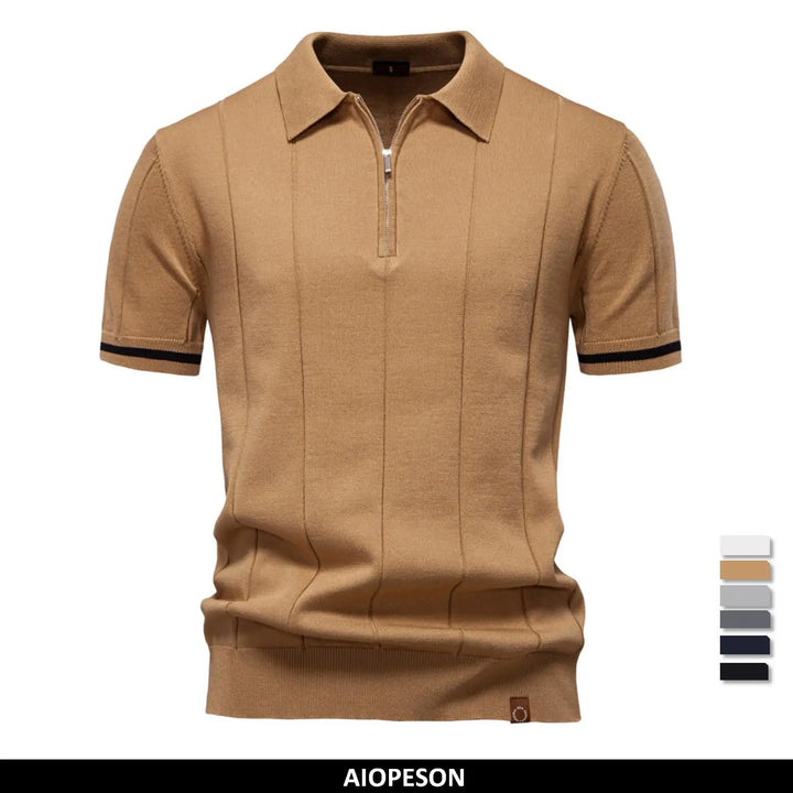 Van Laarhoven™ | Heren Polo Shirt Met Rits