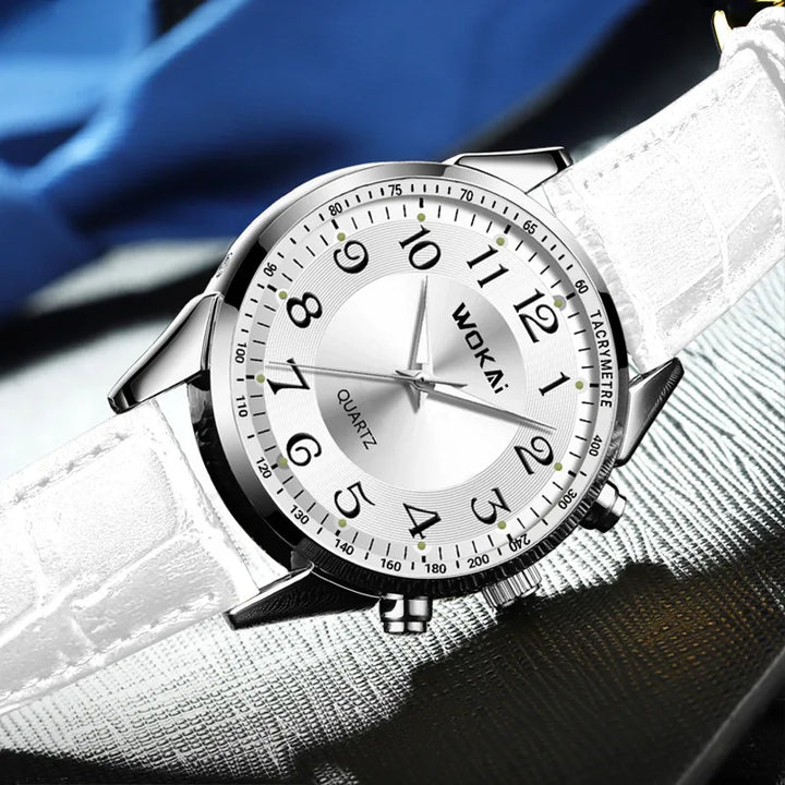 Casual Sport Witte Horloge