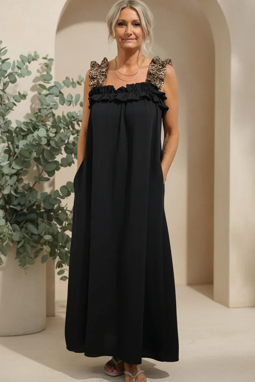 HANNA - VLOEIENDE MAXI JURK