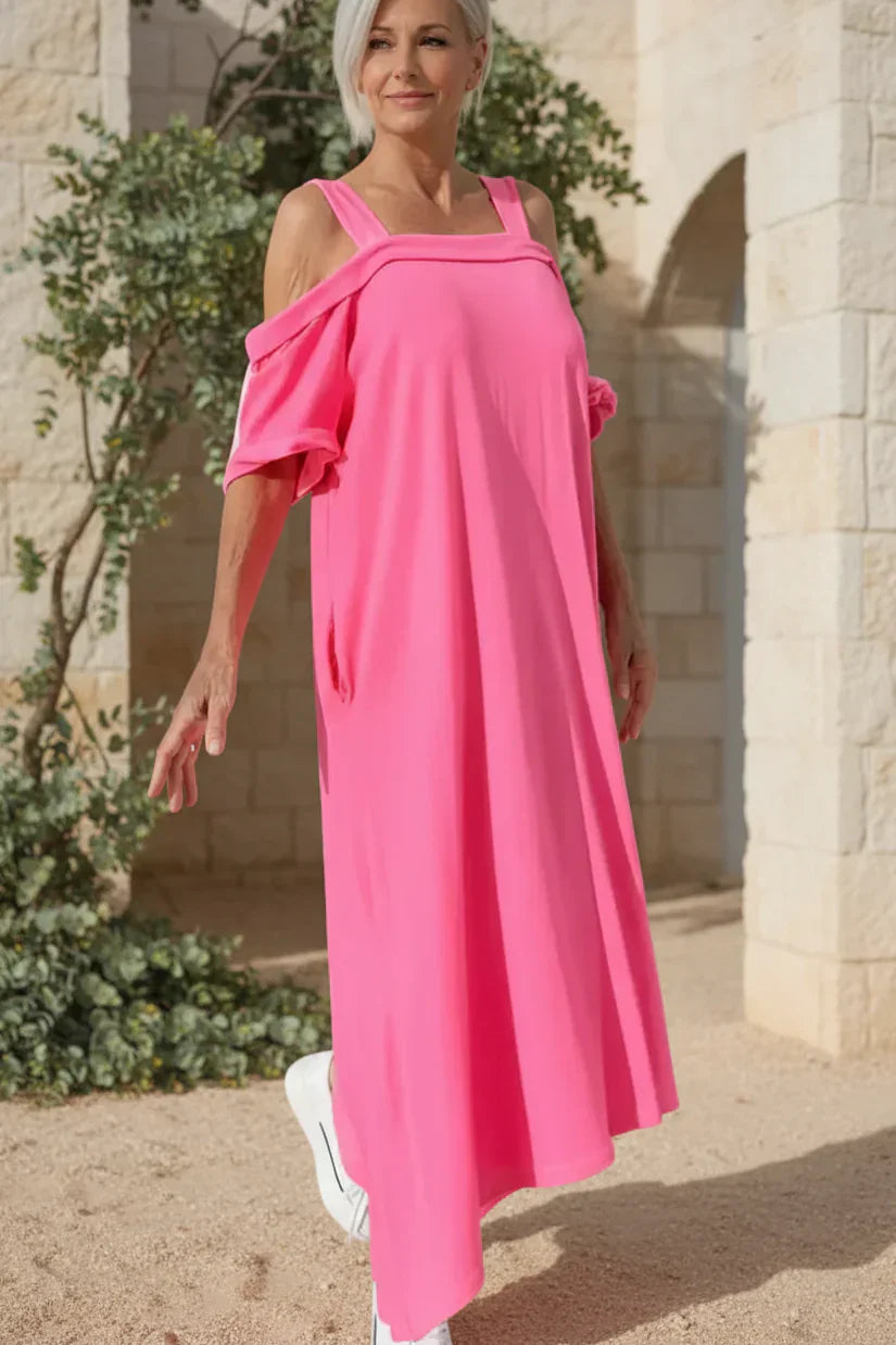 CORALIE – ZOMER GLANS JURK