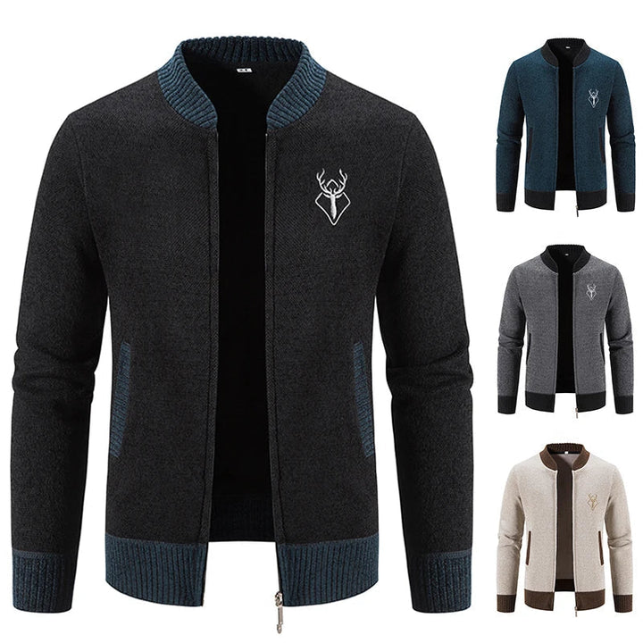 Van Laarhoven Mode | Herenvest met hertdetail