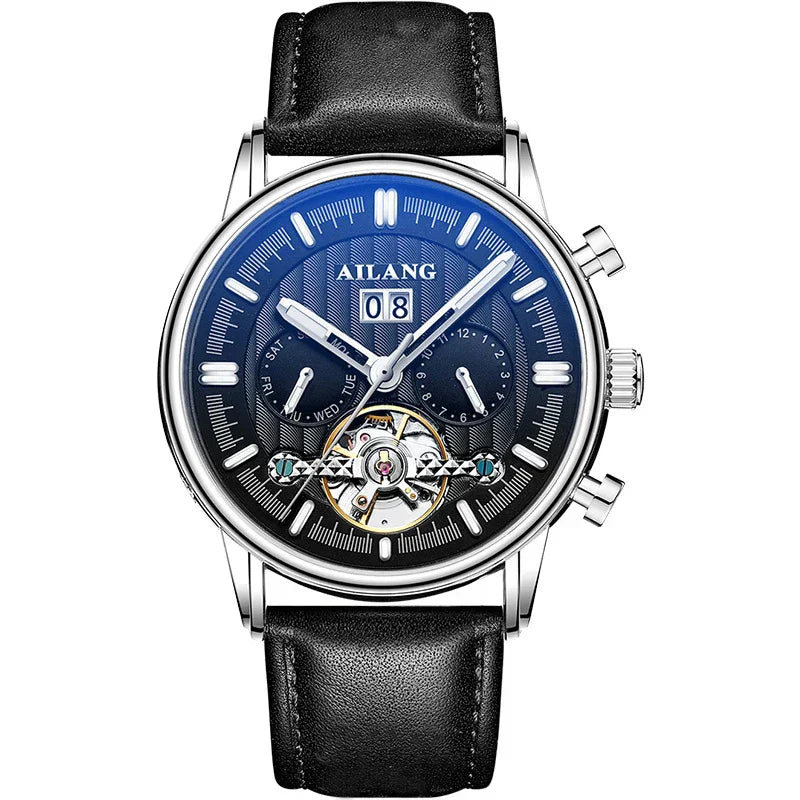 Stijlvolle Waterdichte Tourbillon Horloge