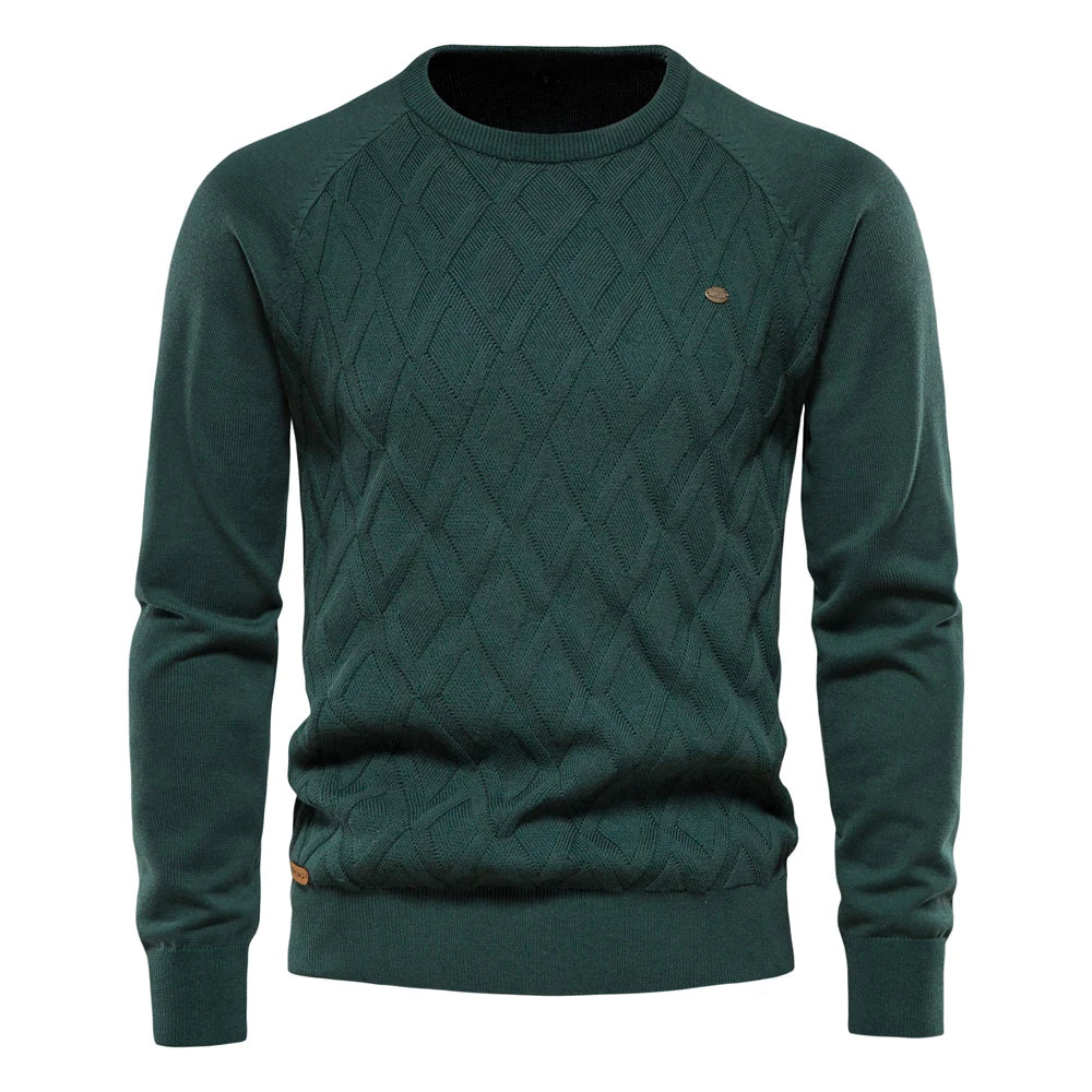 Van Laarhoven Mode | Herentrui met ruitdesign