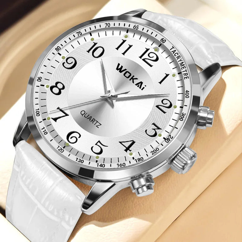 Casual Sport Witte Horloge