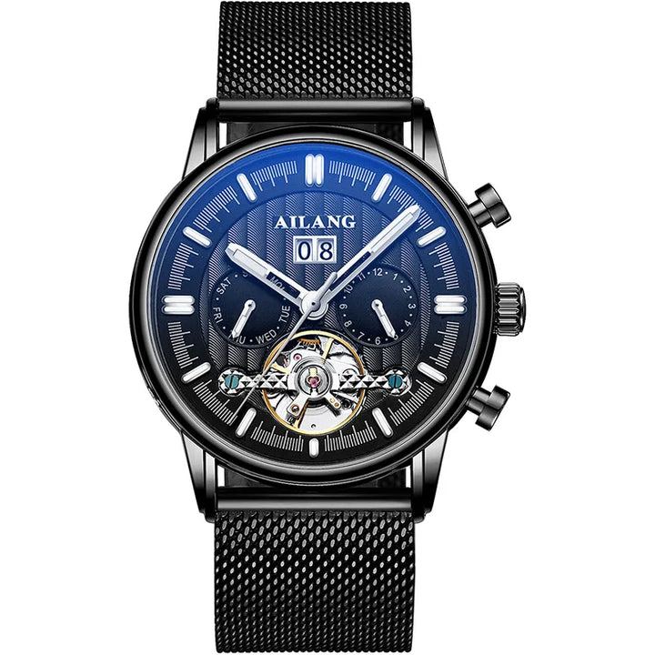 Stijlvolle Waterdichte Tourbillon Horloge