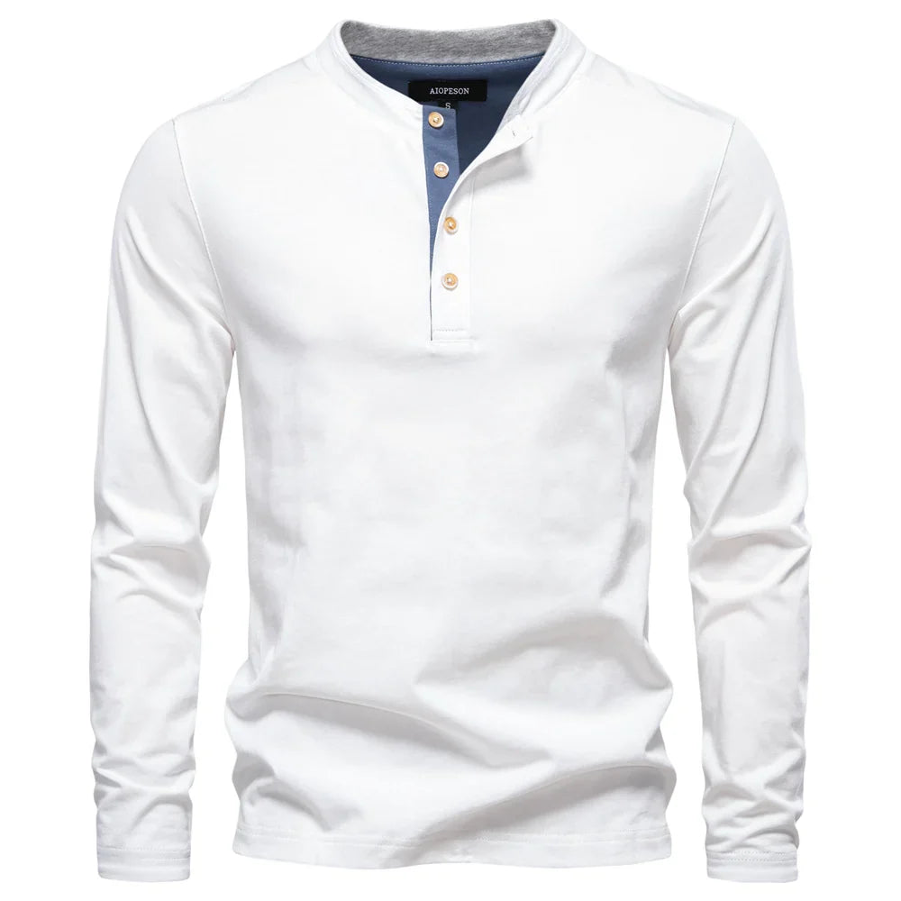 Van Laarhoven™ | Premium Heren T-Shirt Met Lange Mouwen