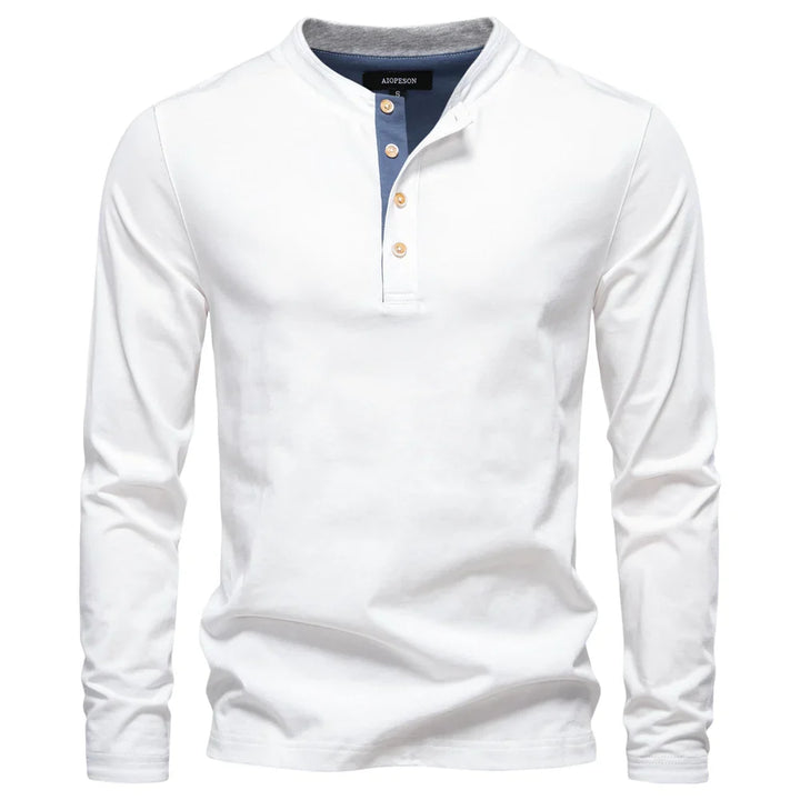 Van Laarhoven™ | Premium Heren T-Shirt Met Lange Mouwen