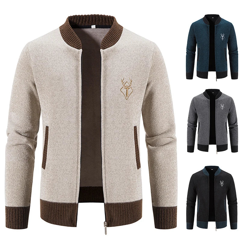Van Laarhoven Mode | Herenvest met hertdetail