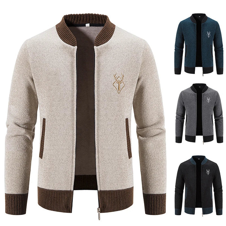 Van Laarhoven Mode | Herenvest met hertdetail