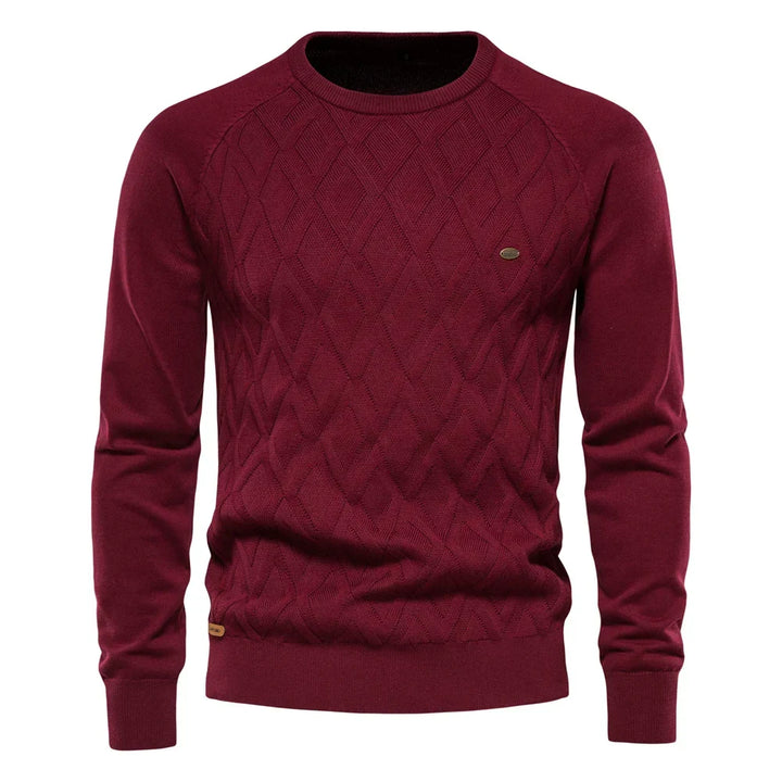 Van Laarhoven Mode | Herentrui met ruitdesign