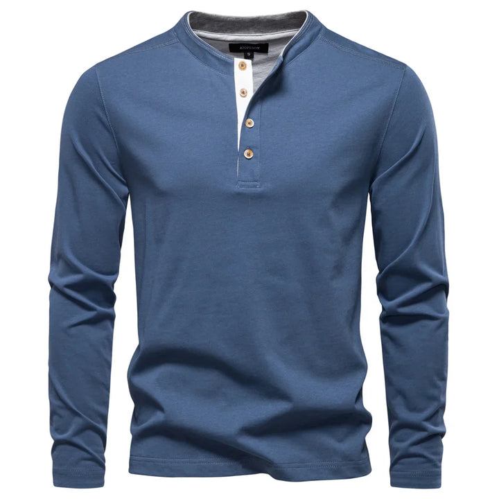 Van Laarhoven™ | Premium Heren T-Shirt Met Lange Mouwen