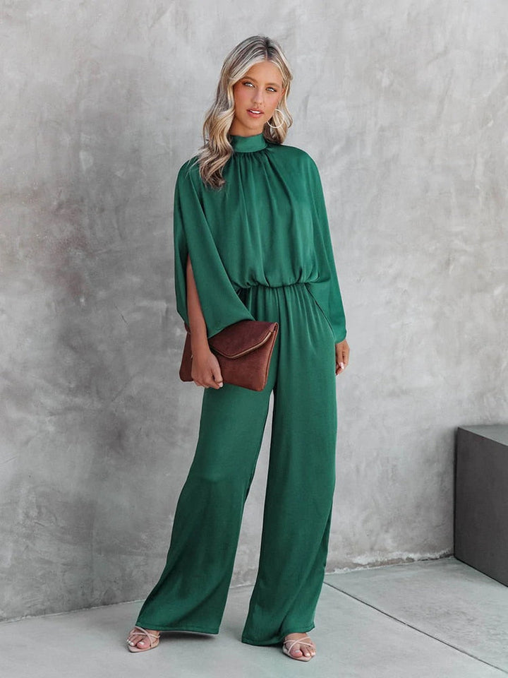 Jolina | Groene jumpsuit