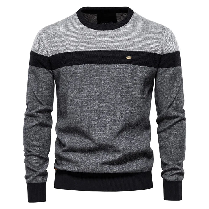 Van Laarhoven Mode | Elegante herentrui met structuurpatroon