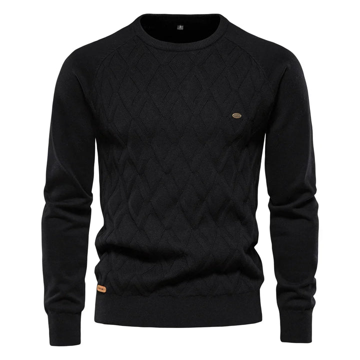 Van Laarhoven Mode | Herentrui met ruitdesign
