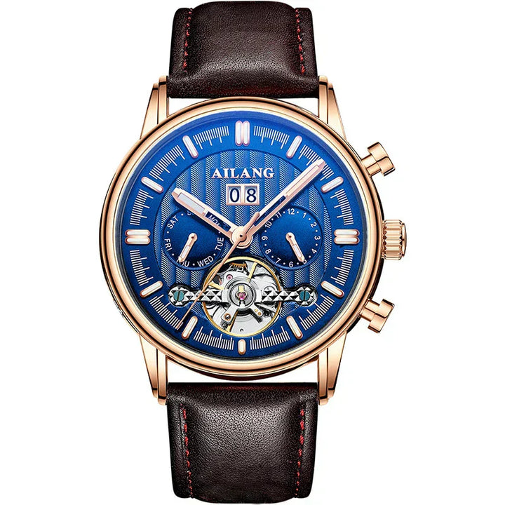 Stijlvolle Waterdichte Tourbillon Horloge