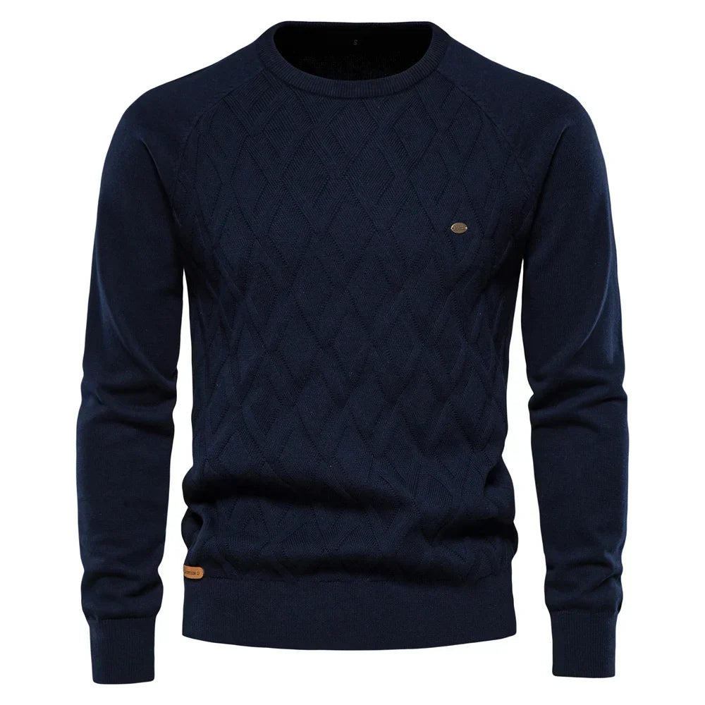 Van Laarhoven Mode | Herentrui met ruitdesign