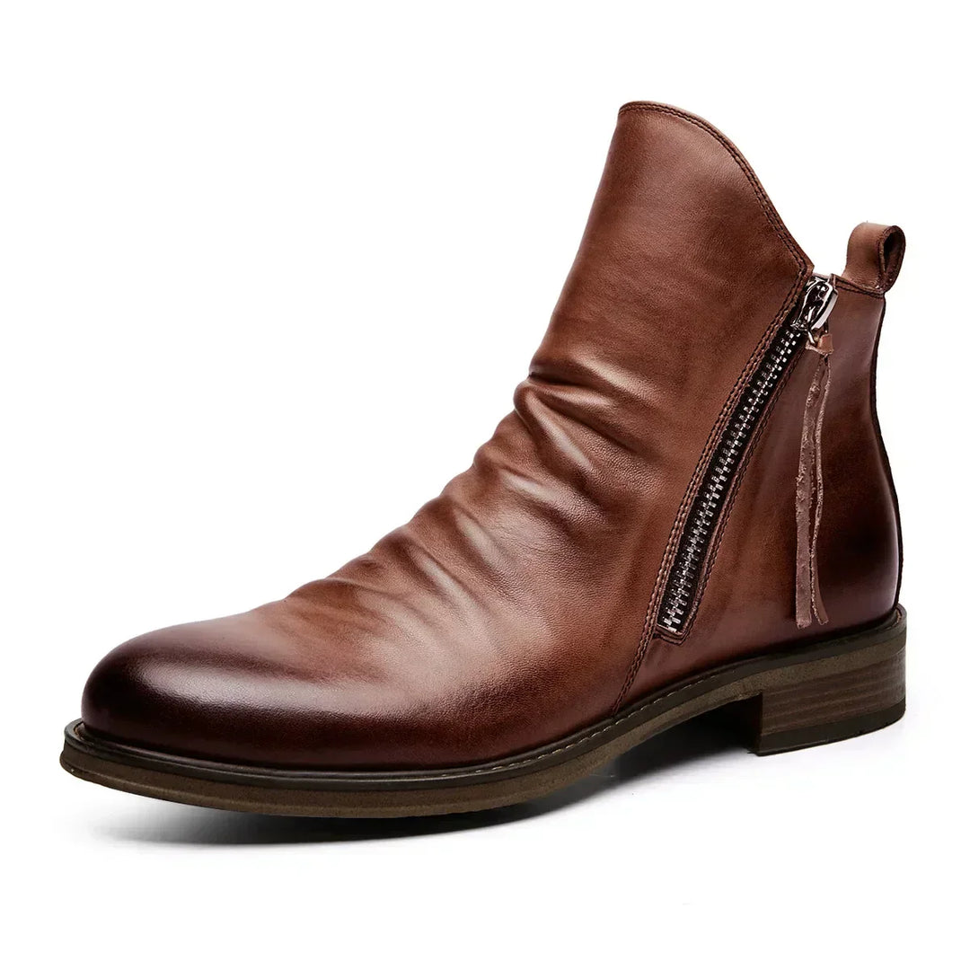 Davis™ | Lederen Chelsea Boots