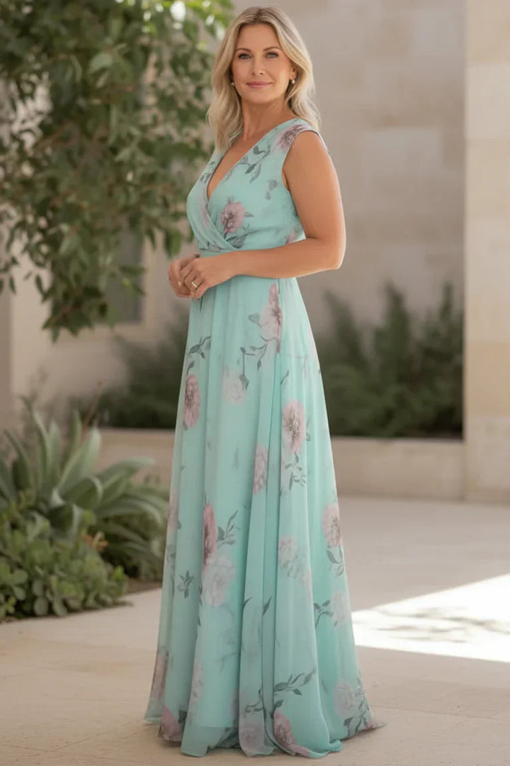 ELENA – FLORAL MAXI JURK