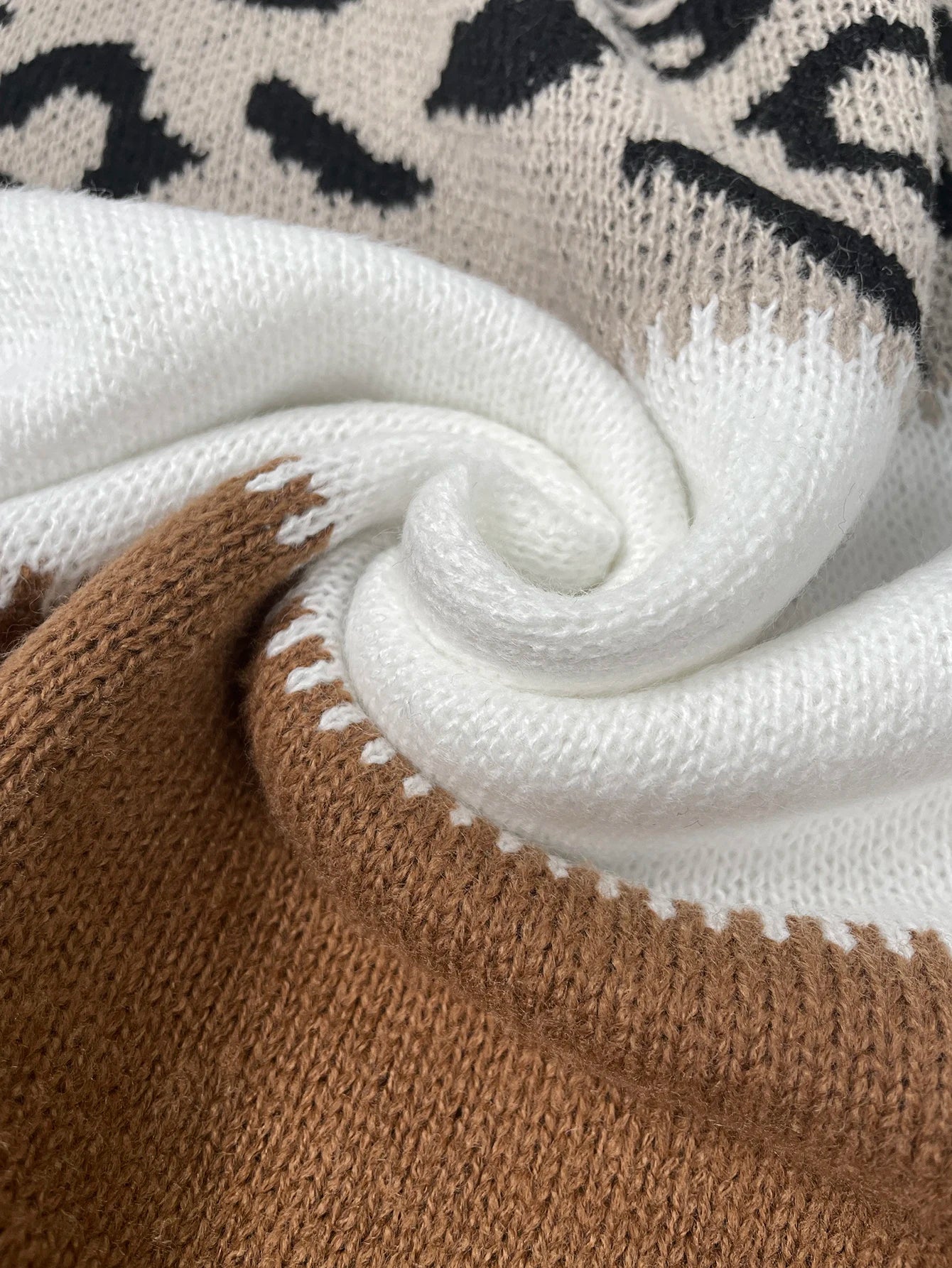Talia™ - Trui Met Luipaardprint