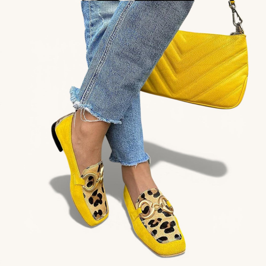 STELLE - Loafers met dierenpatroon