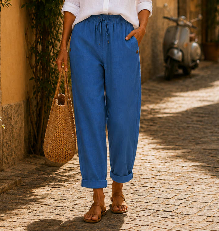 Eva | Lichte Linnen Broek