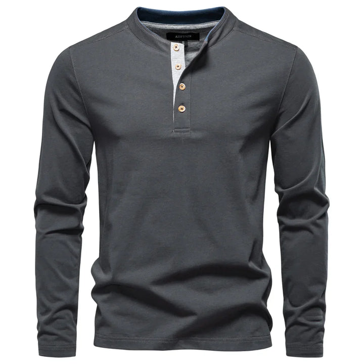 Van Laarhoven™ | Premium Heren T-Shirt Met Lange Mouwen