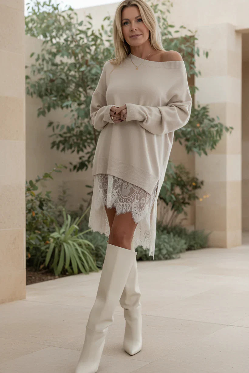 SADIE – ELEGANTE ZACHTE LAAGJESJURK