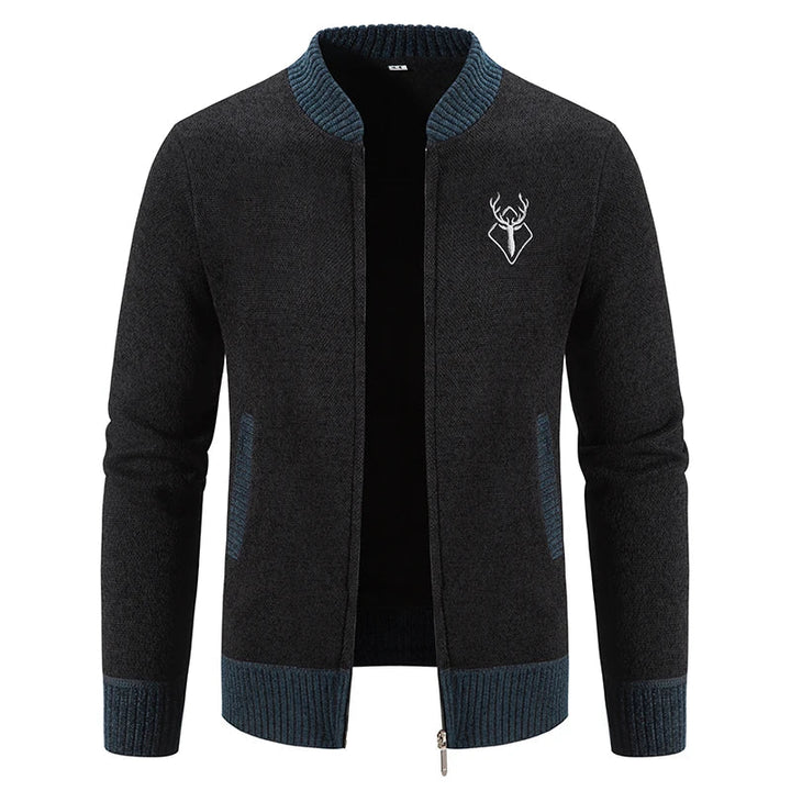 Van Laarhoven Mode | Herenvest met hertdetail
